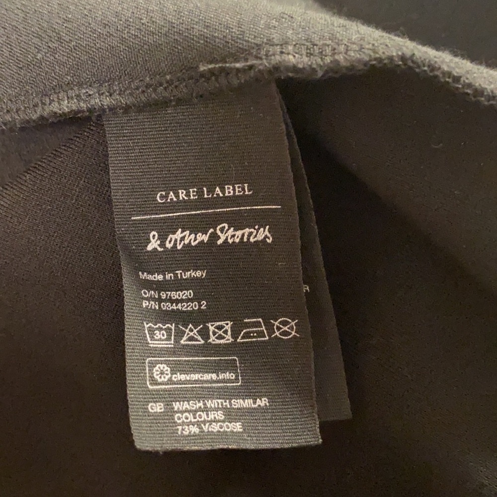 🔥🔥🔥& Other Stories Long Sleeve Black Dress - Picture 7 of 7